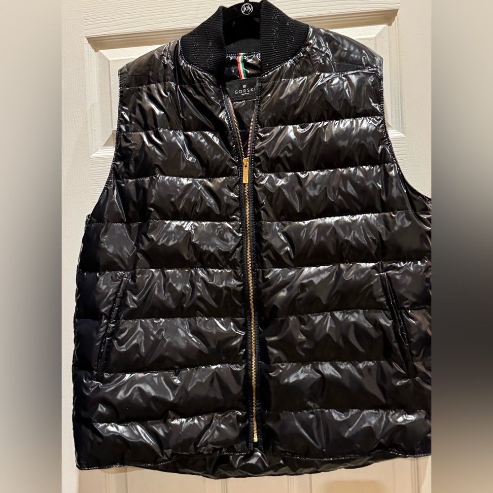 GORSKI Apres Ski Montreal Parka Coat Fur Trim Hood  Goose Down Detachable Vest - Picture 7 of 16